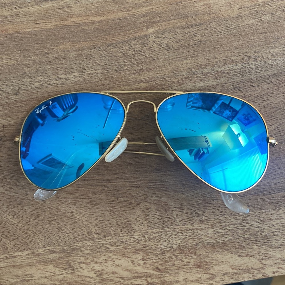 RayBan blue reflection sunglasses